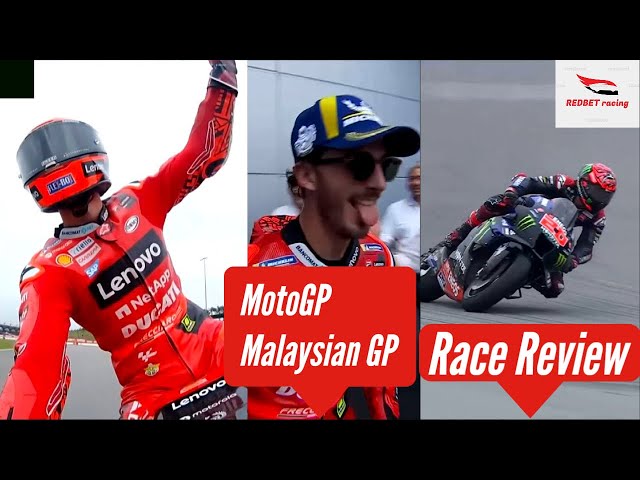 2022 MotoGP Malaysian GP Race Highlights- REDBET Racing