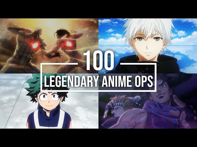 100 Legendary Anime Openings [Re-upload]