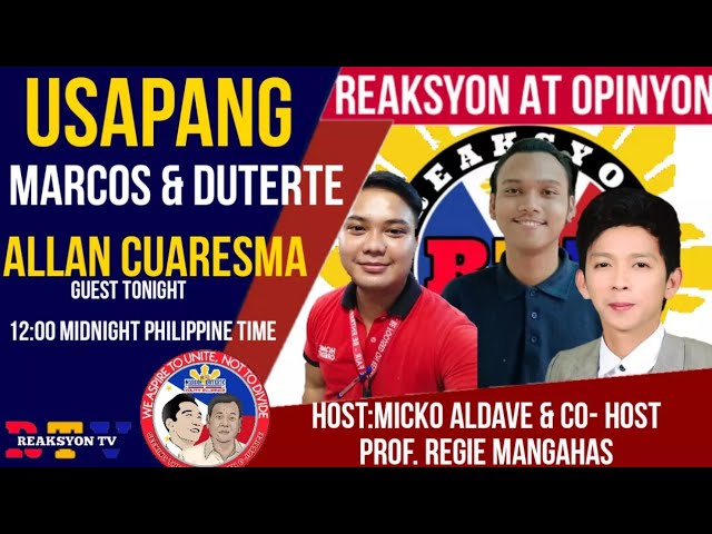 REAKSYON TV INTRO (CO-HOST)