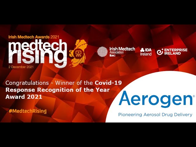 Aerogen Irish Medtech Award winners 2021