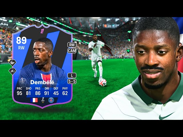 Is 89 POTM Dembele WORTH IT? 🤔 FC 25 Ultimate Team SBC Player Review