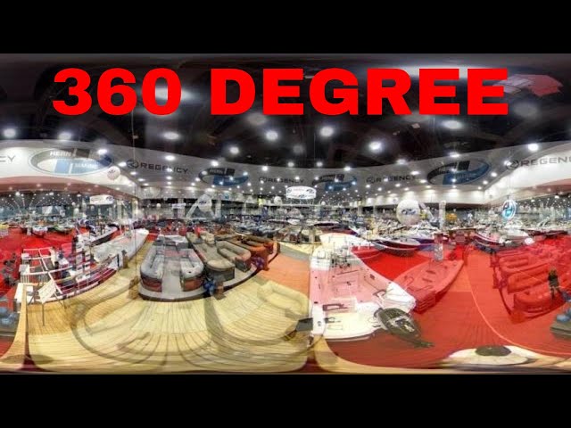 360 Degree Boat Show 4K Video 2019 Cincinnati