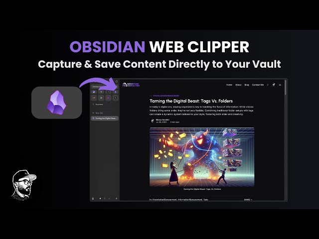 Obsidian Web Clipper: Seamlessly Capture & Save Content to Your Vault