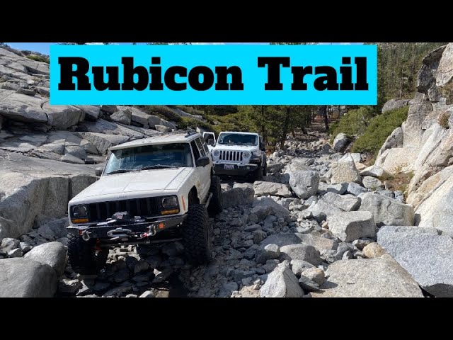 Rubicon Trail, Jeeps, and icy camping