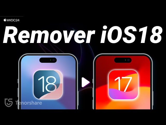 Cómo Eliminar y Desinstalar iOS 18 a iOS 17 - Degradar iOS 18 | Guía Completa