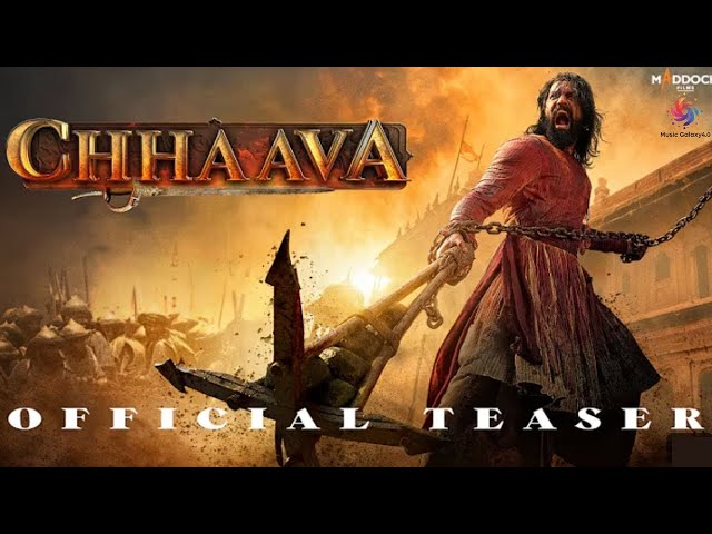 Chhaava | Official Movie Trailer | Vicky K | Rashmika M | Akshaye K | Dinesh Vijan | Laxman |