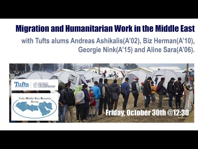 Migration and Humanitarian Work in the Middle East (Tufts Middle East Research Group)