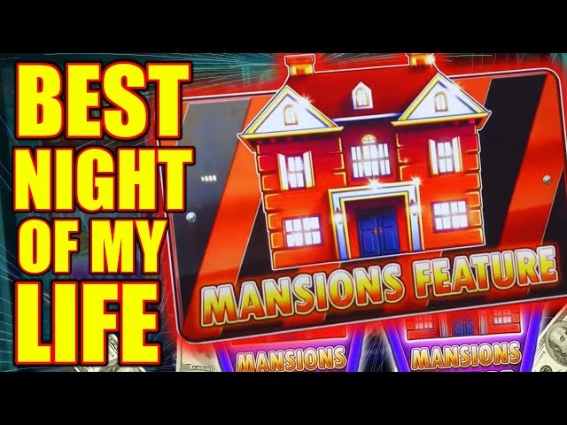 Most Intense MANSION Feature JACKPOT on Huff N More Puff Slot Run: MASSIVE 5 Digit Handpay!