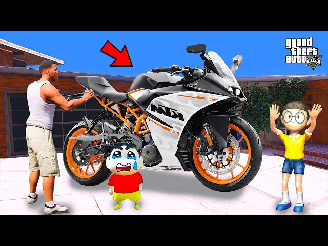 Franklin And Shinchan Buy KTM Super Bike To Revenge His Friends In Gta 5