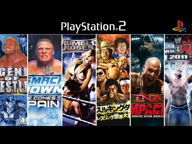 Wrestling Games for PS2