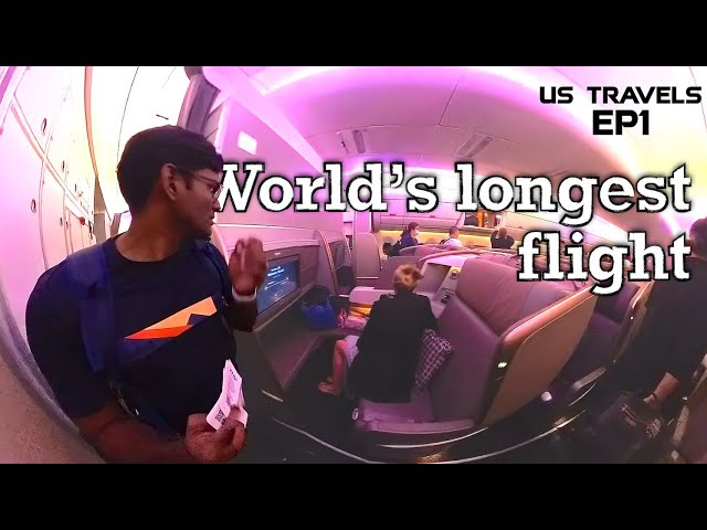 Flying the WORLD'S LONGEST FLIGHT -19 hours | Premium Economy on Singapore Airlines