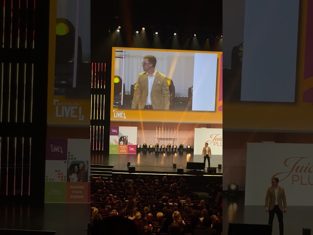 Frazer Brooks Juice Plus Convention Paris 2021