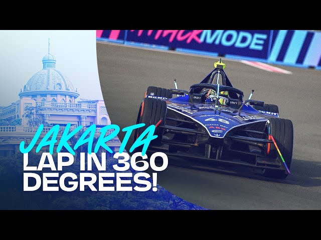 Experience the Jakarta circuit in 360 DEGREES | 2023 Gulavit Jakarta E-Prix