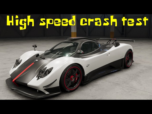 BeamNG.drive High speed crash test