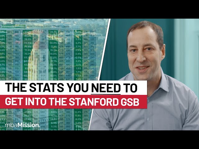 What Stats Do You Need to Get Into the Stanford GSB?