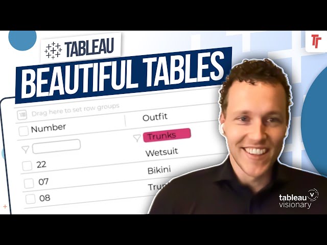 Unlocking Tableau's Potential: Supertables in Tableau 24.2 by Infotopics with Merlijn Buit