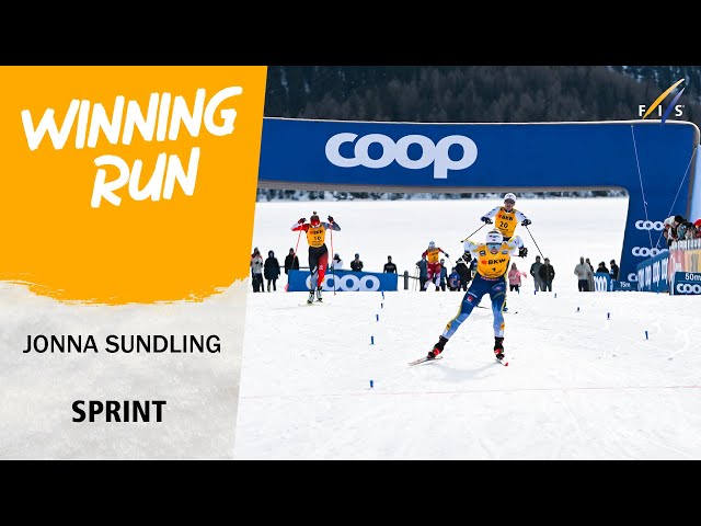 Sundling really loves competing in Switzerland | FIS Cross Country World Cup 24-25