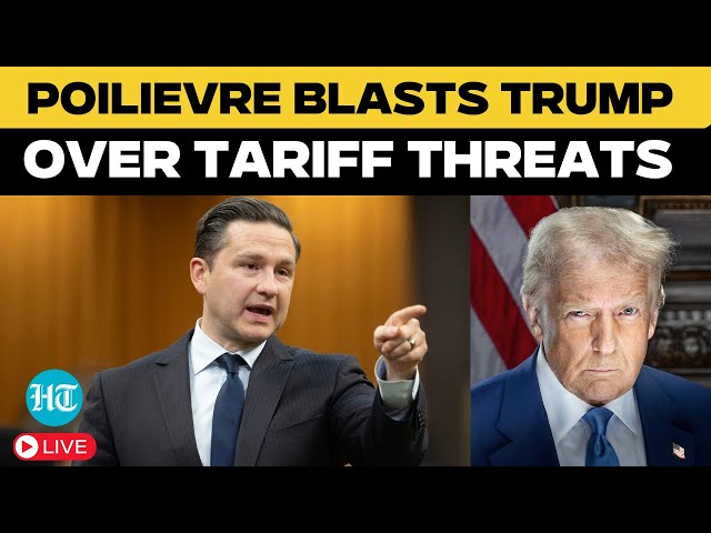 Pierre Poilievre LIVE: Poilievre Slams Trump's Tariff Threats | Border Plan | US-Canada Relation