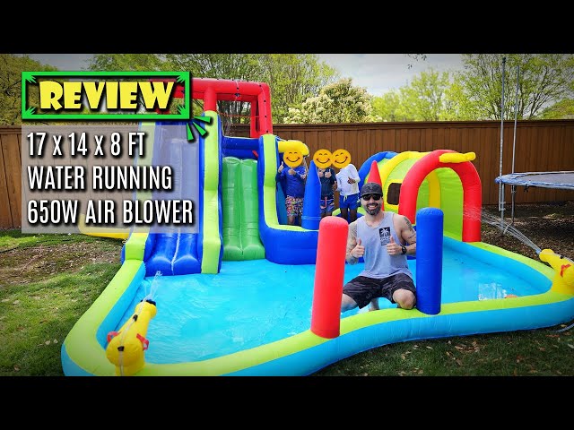 Ultimate Fun: Yaheetech Inflatable Water Slide Combo