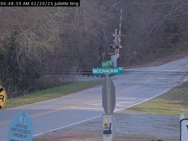 Juliette, GA Railroad Crossing