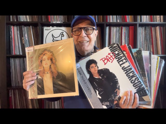 Recordcity Japan Unboxing 16 LP & 12" Michael Jackson - Sandra Kraftwerk