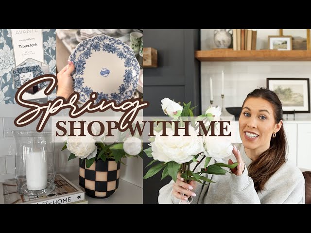 SPRING SHOP WITH ME 2025 | Hobby Lobby, TJ Maxx, and HomeGoods