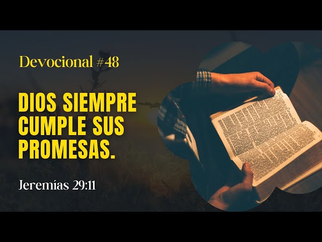 Dios siempre cumple sus promesas // La Palabra para Hoy ✝️ #devocional