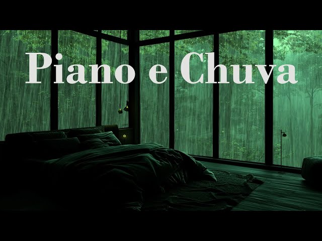 Piano e Chuva - Ouça 5 Minutos E Você Dormirá Profundamente, Boa Música Para Dormir