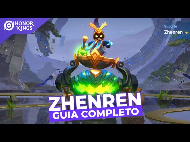 COMO JOGAR COM ZHENREN O SUPORTE DO CALDEIRÃO no Honor of Kings