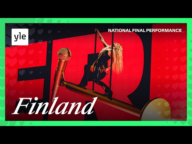 Erika Vikman - Ich Komme | Finland 🇫🇮 | National Final Performance | #Eurovision2025