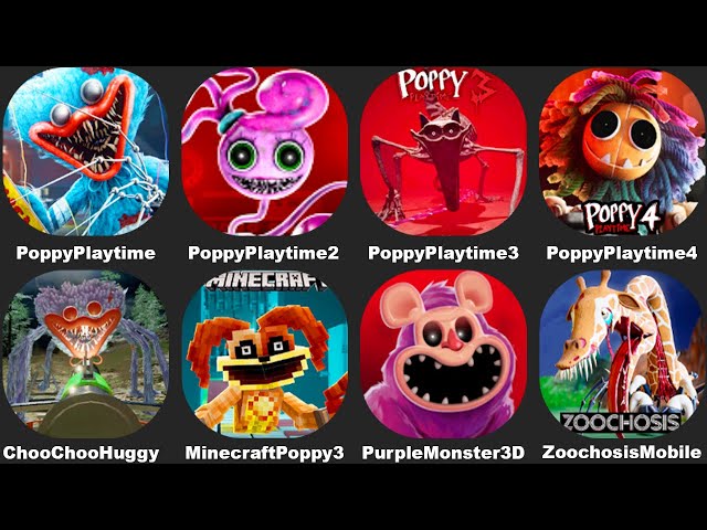 Zoochosis Halloween,Poppy Playtime Chapter 4,Minecraft Poppy Playtime3,Choo Choo Charles Huggy Wuggy