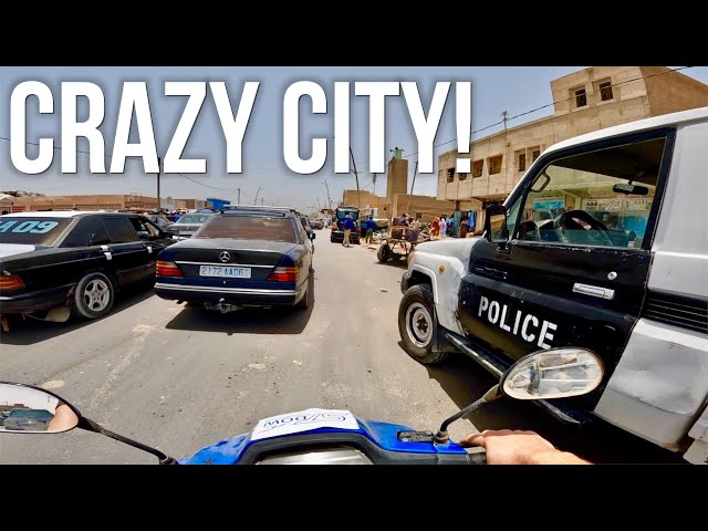 Riding the Crazy Streets of MAURITANIA! 🇲🇷 [S2 - E20]