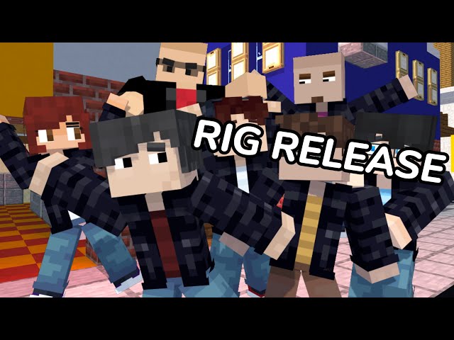 Mine-Imator 2.0 | Salads Series OCs Rig Release! | RIG Showcase