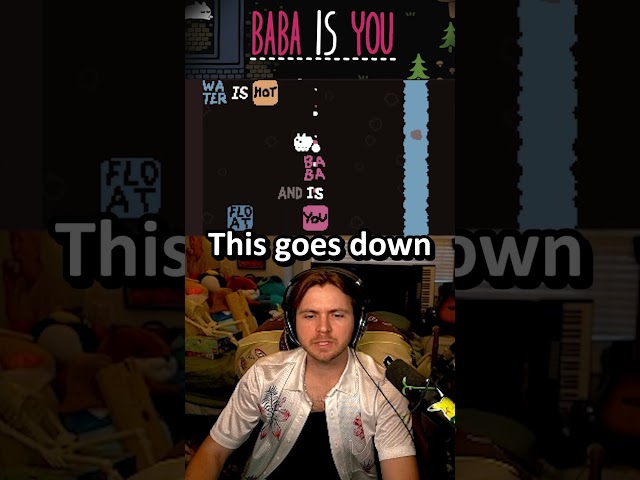 They keep mixing things up on me… #babaisyou #gaming #puzzlegame