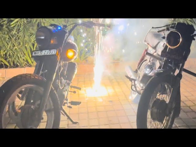 CRAKING SOME FIREWORKS 🎇 WITH BULLET AND YAMAHA 💣🎇🎆