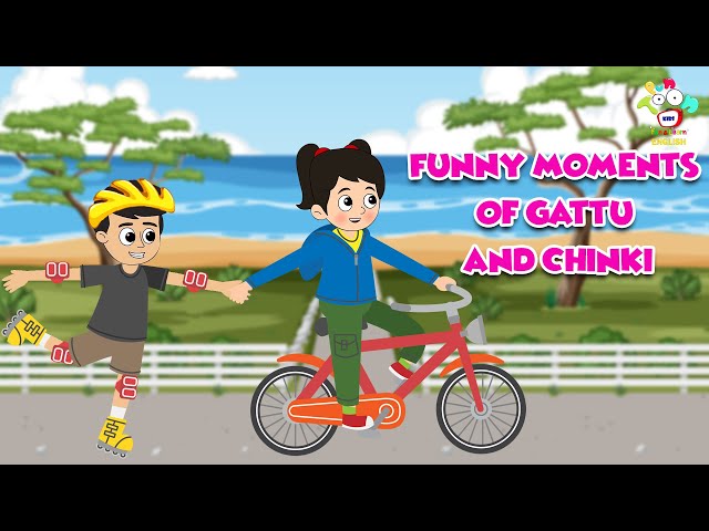 Funny Moments of Gattu and Chinki | English Moral Stories | English Animated | English Cartoon