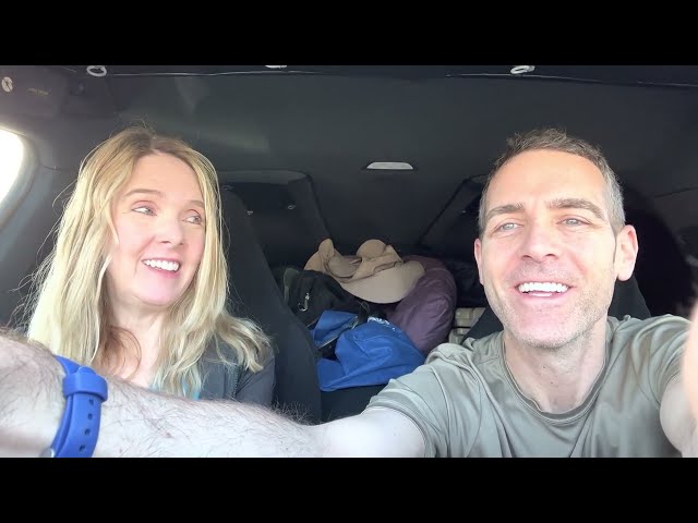 DAY 8 | LIVING IN A 220,000+ mi TESLA FULL TIME ! Car Camping w/ Mike & Denise !