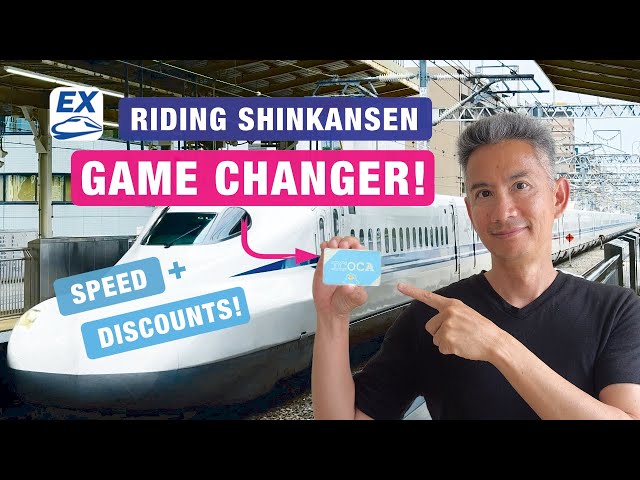 SmartEX: Fastest & Cheapest Way to Board a Shinkansen! Link Ticket to IC Card