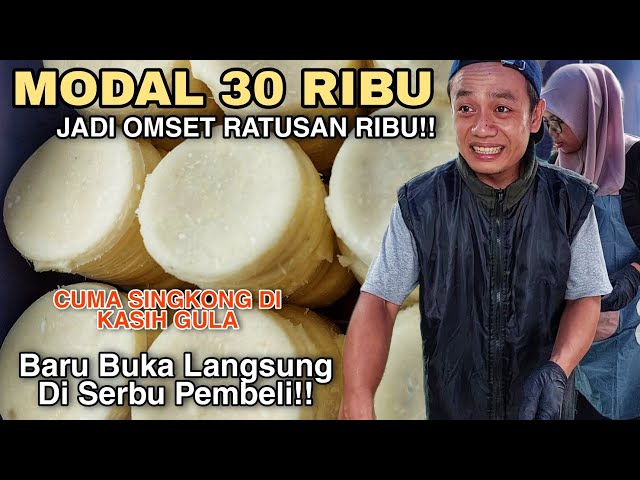 BURUH PABRIK NEKAD JUALAN INI!! Modal 30 RIBU JADI OMSET 160 RIBU | IDE USAHA PINGGIR JALAN