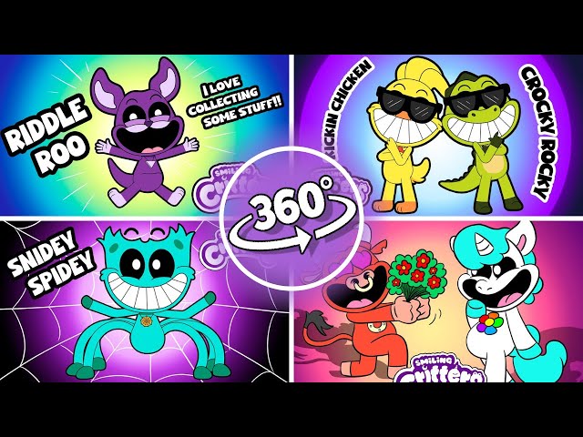 360º VR SMILING CRITTERS CHAPTER 4 Carboard Animation  Riddle Roo & Snidey Spidey & Crocky Rocky