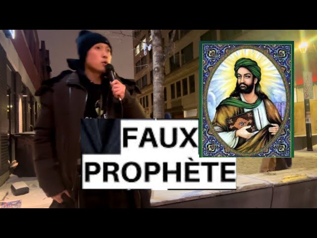 Mohammed est un faux prophete et l’islam va tamener en enfer