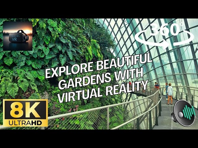 Amazing Indoor Flowers Paradise - Singapore Cloud Forest