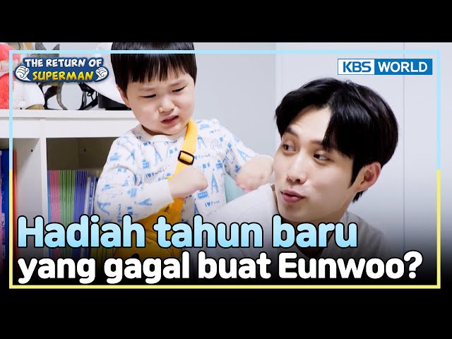 [IND/ENG] Eunwoo Tiba-tiba Ngga Mood | The Return of Superman | KBS WORLD TV 250112