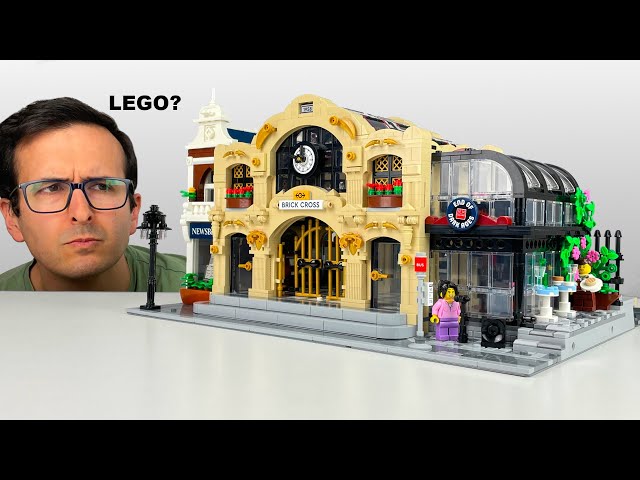 LEGO Brick Cross Station REVIEW - Series 2 BDP set