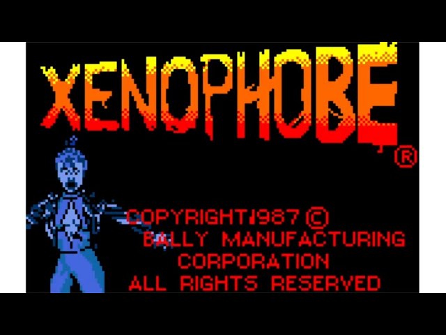 Xenophobe - Atari Lynx - Intro & Title Screen