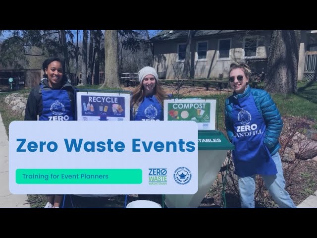 Zero Waste Event Training Video