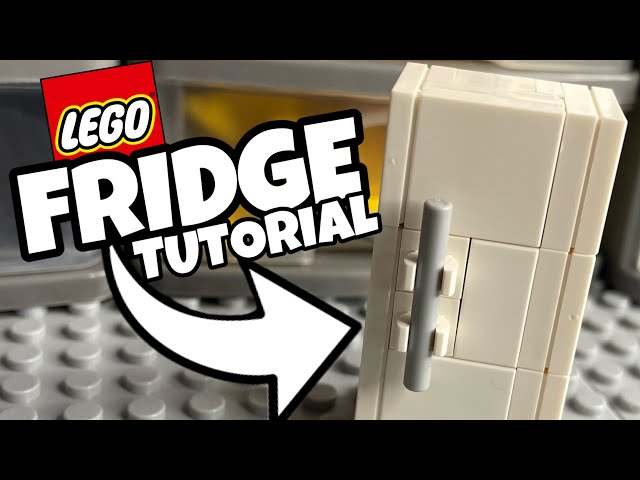 How to make a LEGO Fridge!