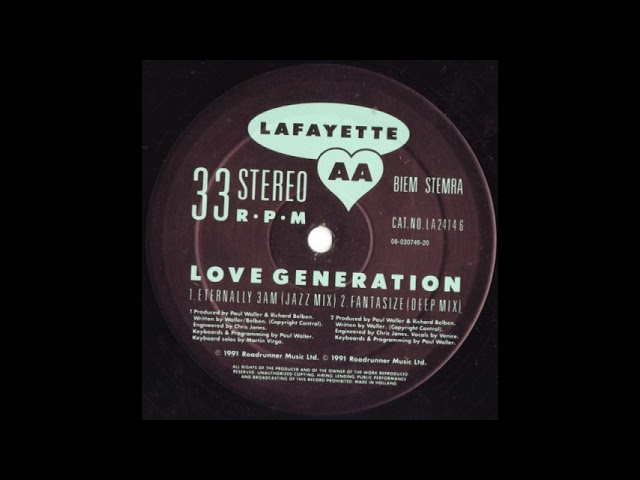 Love Generation   Fantasize Deep Mix