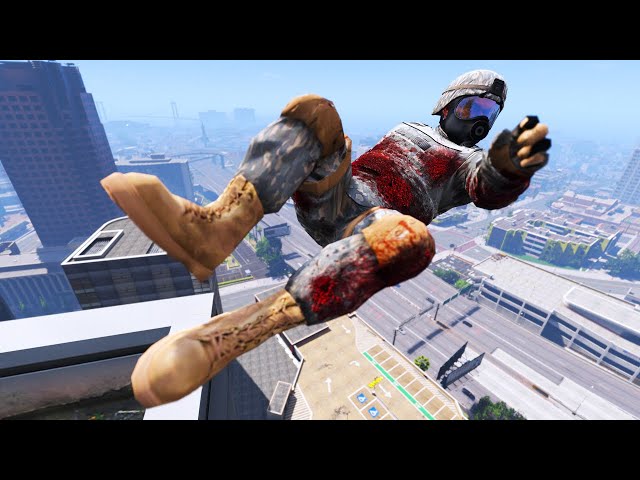 GTA 5 Ragdolls - Fails & Funny Moments Episode 12 (Euphoria Physics)