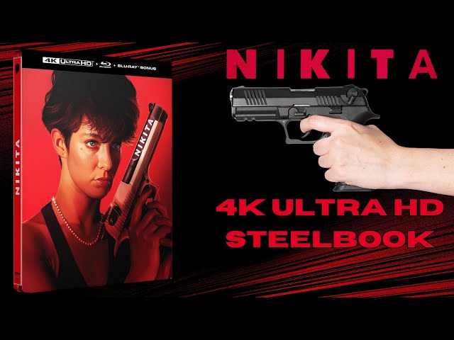 Nikita 4K Ultra HD + Blu-ray 3-Disc Steelbook from Studio Canal UK